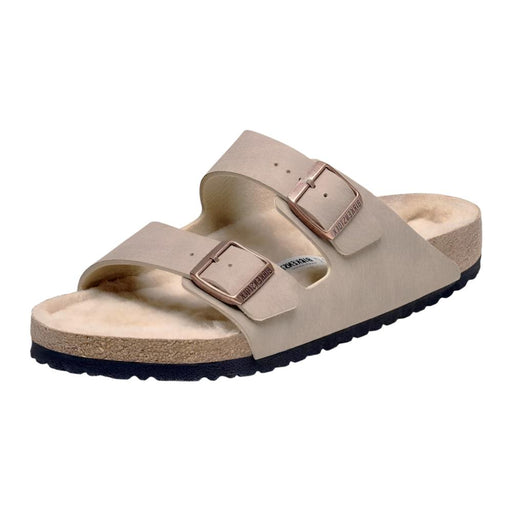 Birkenstock Arizona Shearling - Desert Dusk Gray Taupe WOMEN - Footwear - Sandals Birkenstock