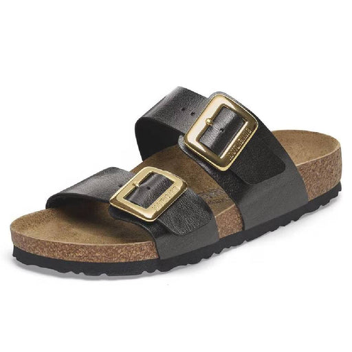 Birkenstock Sydney Luxe Buckle - Graceful Licorice WOMEN - Footwear - Sandals Birkenstock