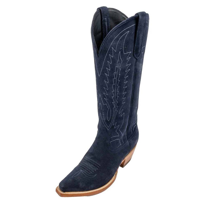 Black Star Victoria Navy Suede Boot WOMEN - Footwear - Boots - Western Boots Twisted X