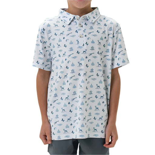 Burlebo Boy's Lone Star State Performance Polo KIDS - Boys - Clothing - Shirts - Short Sleeve Shirts Burlebo