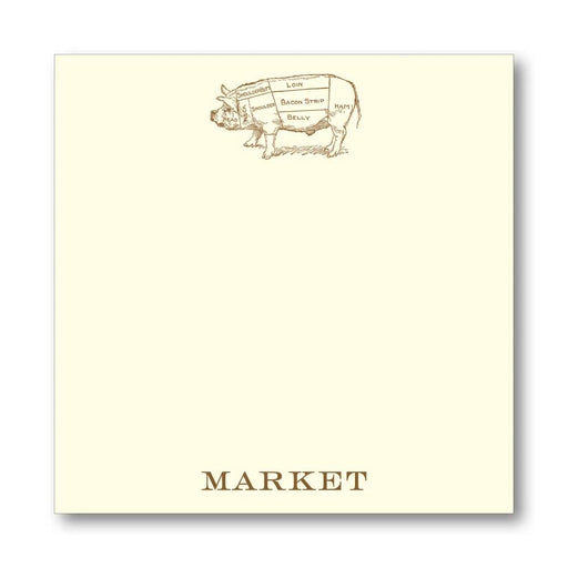 Butcher's Pig Notepad - FINAL SALE HOME & GIFTS - Gifts Maison de Papier