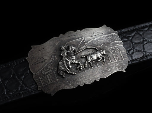 Comstock Heritage Calf Roper Ranchwear Buckle ACCESSORIES - Additional Accessories - Buckles Comstock Heritage