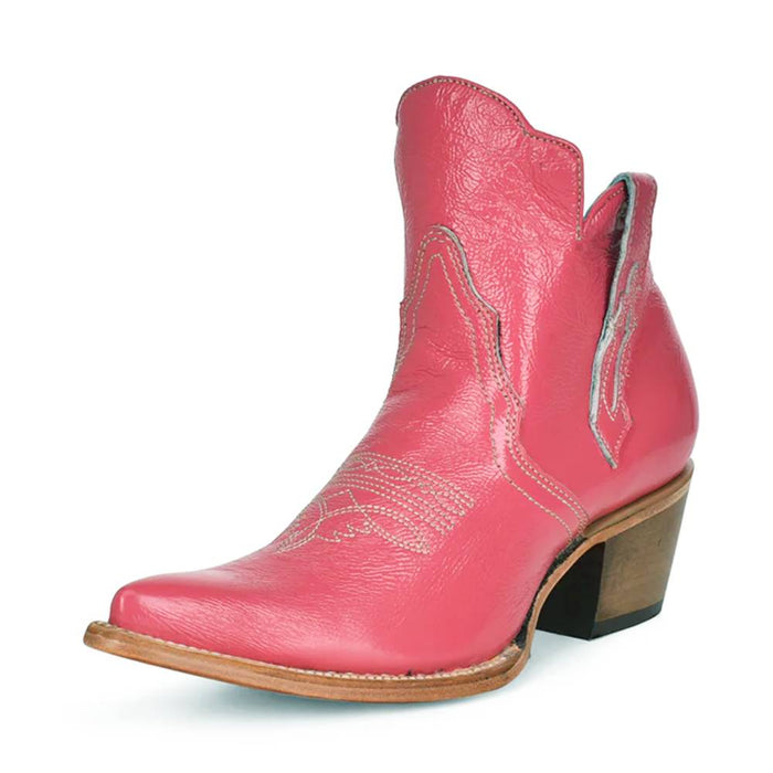 Corral Pink Patent Leather Ankle Boot - FINAL SALE WOMEN - Footwear - Boots - Booties Corral Boots
