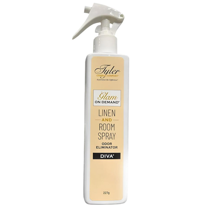 Tyler Candle Co. Glam On Demand 227g Linen & Room Spray - Diva HOME & GIFTS - Air Fresheners Tyler Candle Company
