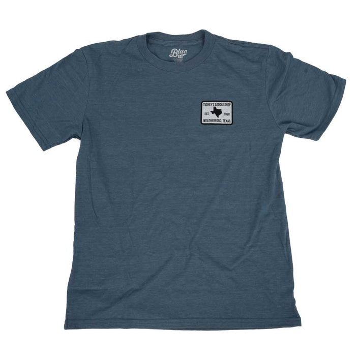 Teskey's Saddle Shop Tee - Glacier TESKEY'S GEAR - SS T-Shirts Teskey's