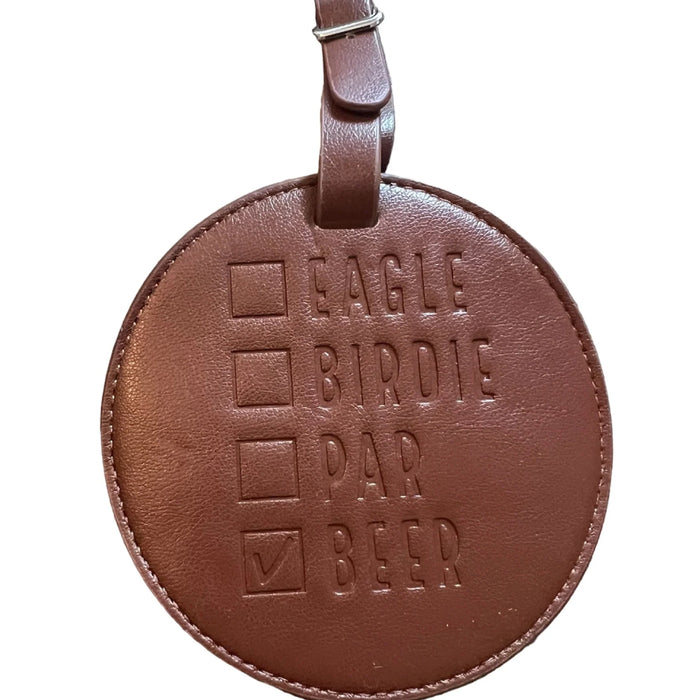 Mud Pie Eagle Birdie Par Beer Golf Tee Bag Tag HOME & GIFTS Mud Pie