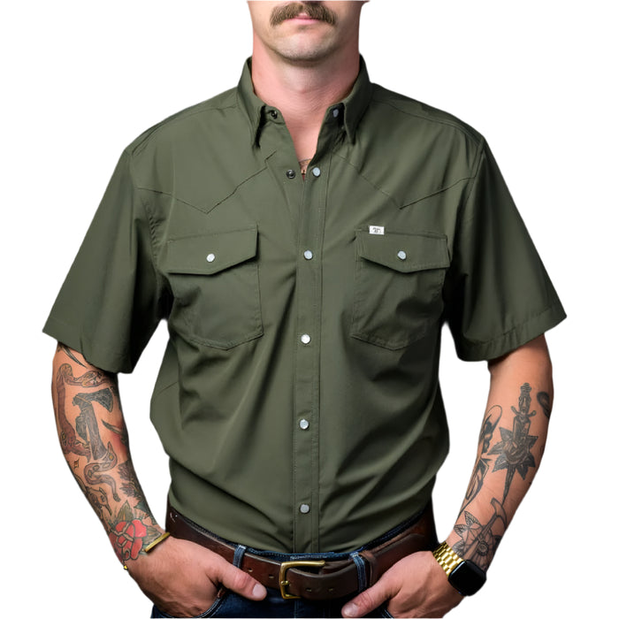 Ferrell Brand Core Snap Shirt MEN - Clothing - Shirts - Short Sleeve Ferrell Brand