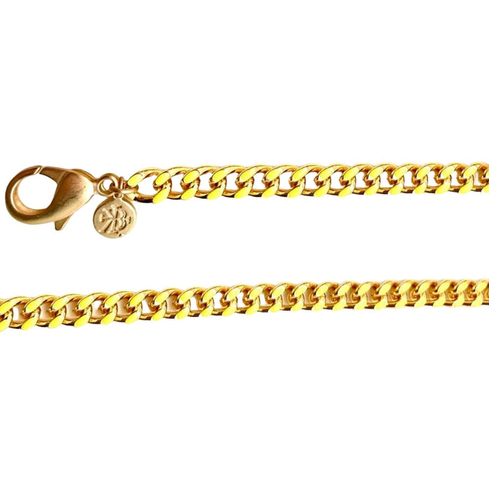 Flat Curb Candy 18" Chain - Yellow WOMEN - Accessories - Jewelry - Necklaces Karli Buxton
