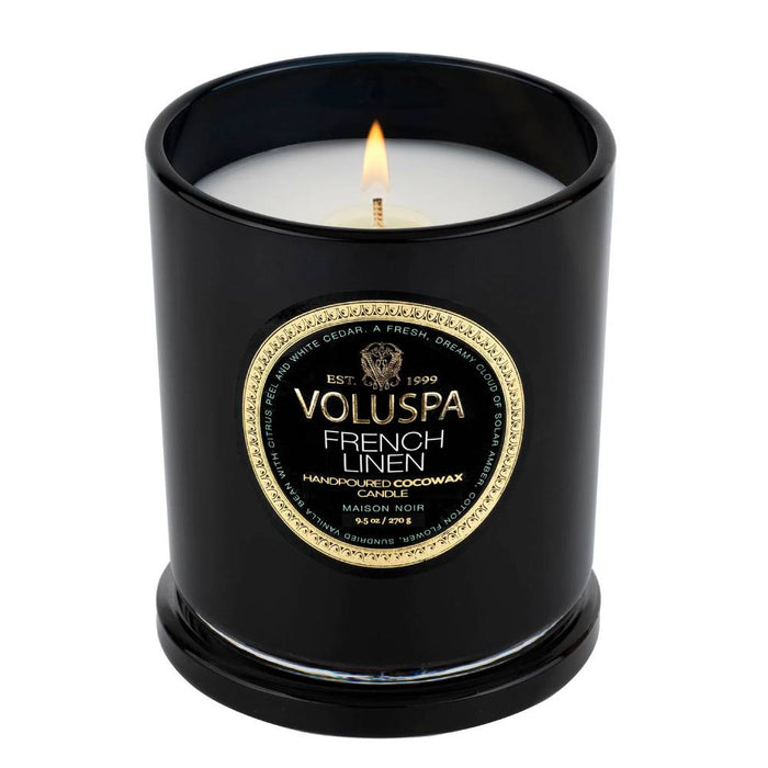Voluspa French Linen Classic Candle HOME & GIFTS - Home Decor - Candles + Diffusers Voluspa