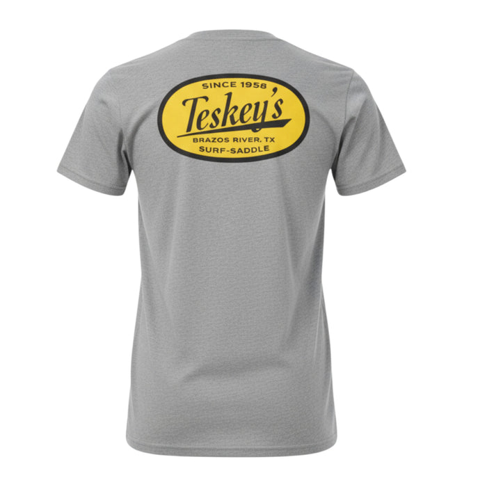 Teskey's Brazos River Tee - Premium Heather