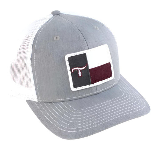 Texas T Flag Cap - Maroon TESKEY'S GEAR - Baseball Caps Teskey's