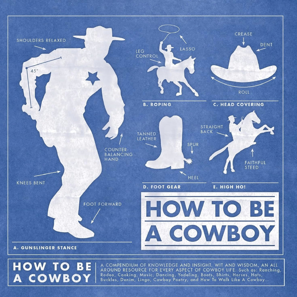 How To Be A Cowboy Book HOME & GIFTS - Books Gibbs Smith   