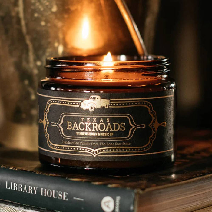 Jackson Vaughn Texas Backroads Candle HOME & GIFTS - Home Decor - Candles + Diffusers Jackson Vaughn