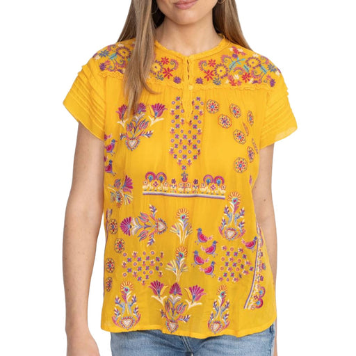 Johnny Was Lafaret Blouse WOMEN - Clothing - Tops - Short Sleeved Johnny Was Collection