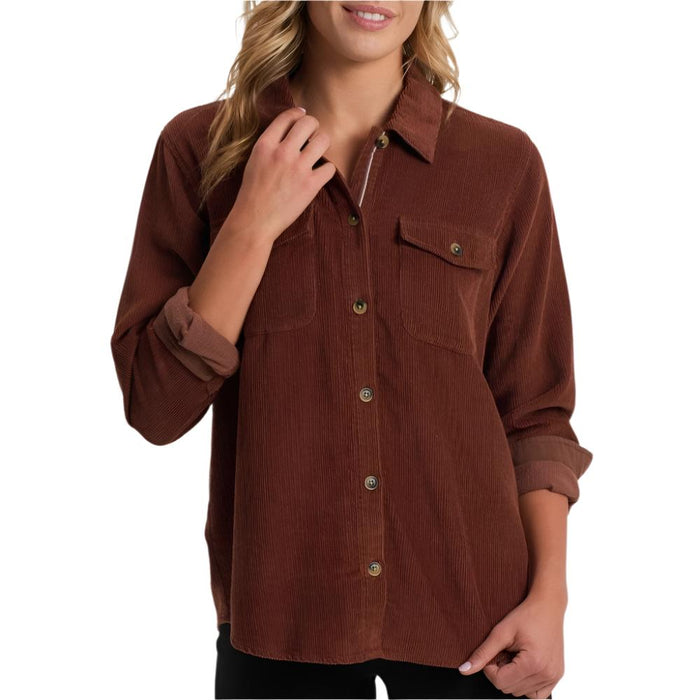* KÜHL Women's Tallula Cord Shirt - FINAL SALE WOMEN - Clothing - Tops - Long Sleeved Kühl