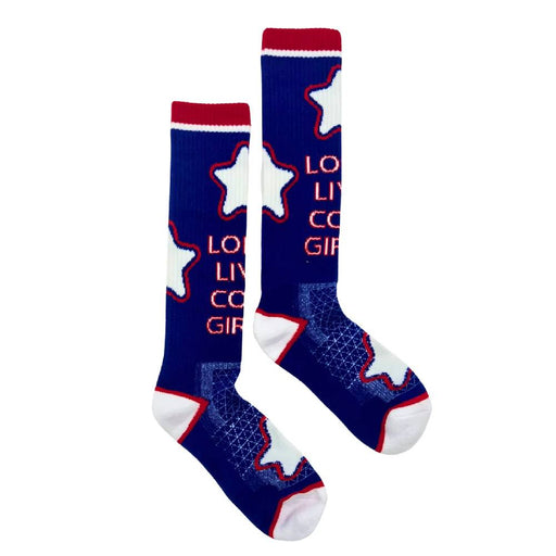 Lucky Chuck "Long Live Cowgirls" Perfotmance Socks WOMEN - Clothing - Intimates & Hosiery Lucky Chuck