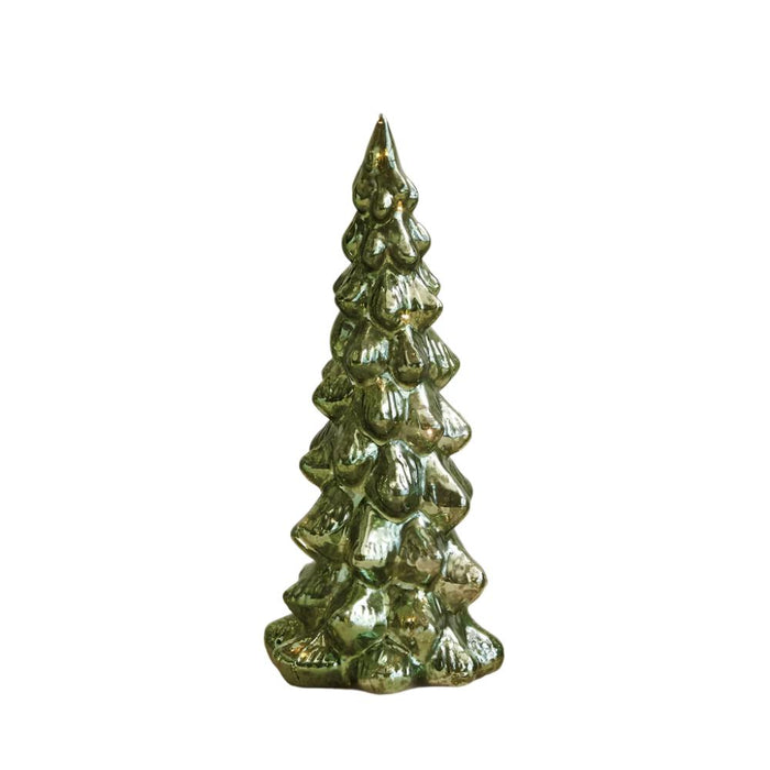 Medium Mercury Glass LED Tree HOME & GIFTS - Home Decor - Seasonal Decor Creative Co-Op
