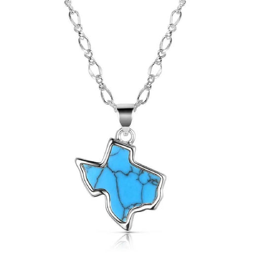 Montana Silversmiths Turquoise Texas State Necklace WOMEN - Accessories - Jewelry - Necklaces Montana Silversmiths