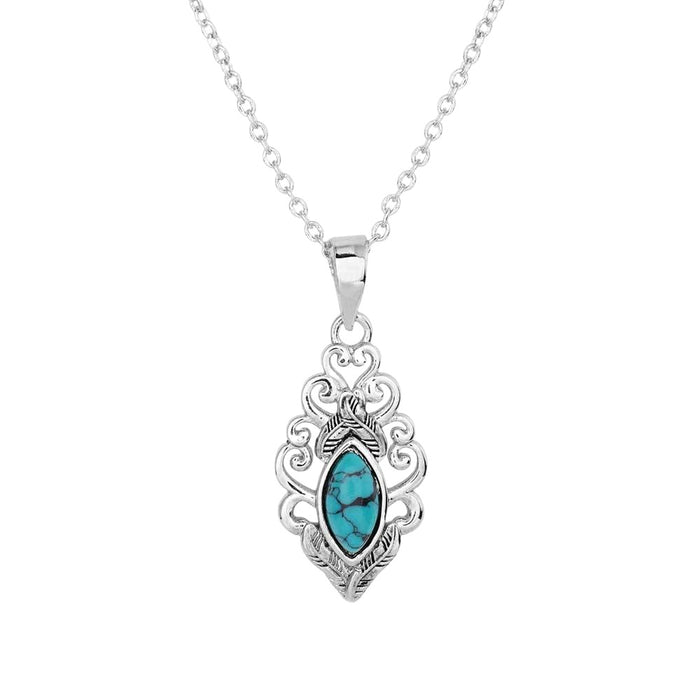 Montana Silversmiths Turquoise Traditions Necklace WOMEN - Accessories - Jewelry - Necklaces Montana Silversmiths