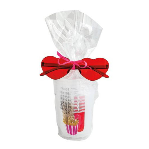 Mud Pie Fries Before Guys Valentine Party Cup Set HOME & GIFTS - Tabletop + Kitchen - Drinkware + Glassware Mud Pie