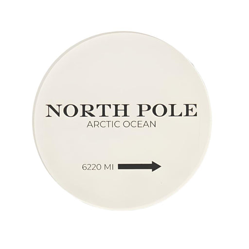North Pole Acrylic Coaster HOME & GIFTS - Home Decor - Seasonal Decor Tart by Taylor