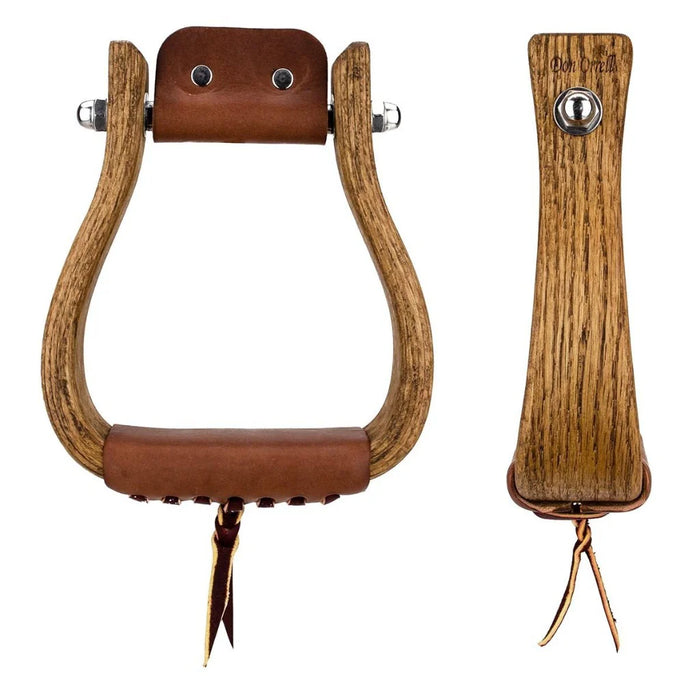 Don Orrell 2" Flat Bottom Stirrup Tack - Saddle Accessories Don Orrell