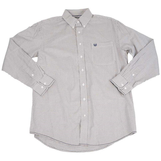 Panhandle Men's Roughstock Novelty Dobby Shirt - FINAL SALE MEN - Clothing - Shirts - Long Sleeve Panhandle