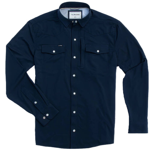 Poncho The Pacifico Western Shirt - Slim Fit MEN - Clothing - Shirts - Long Sleeve Poncho Outdoors