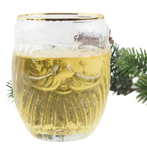 Santa Drinking Glass HOME & GIFTS - Home Decor - Seasonal Decor 8 Oak Lane