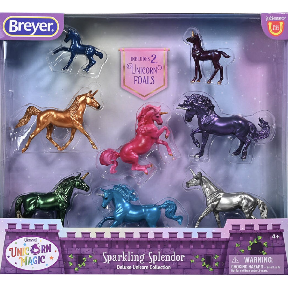 Breyer Sparkling Splendor Deluxe Unicorn Collection KIDS - Accessories - Toys Breyer   
