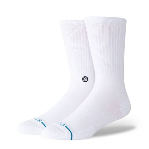 Stance Men's Icon Crew Socks - White MEN - Clothing - Underwear, Socks & Loungewear - Socks Stance