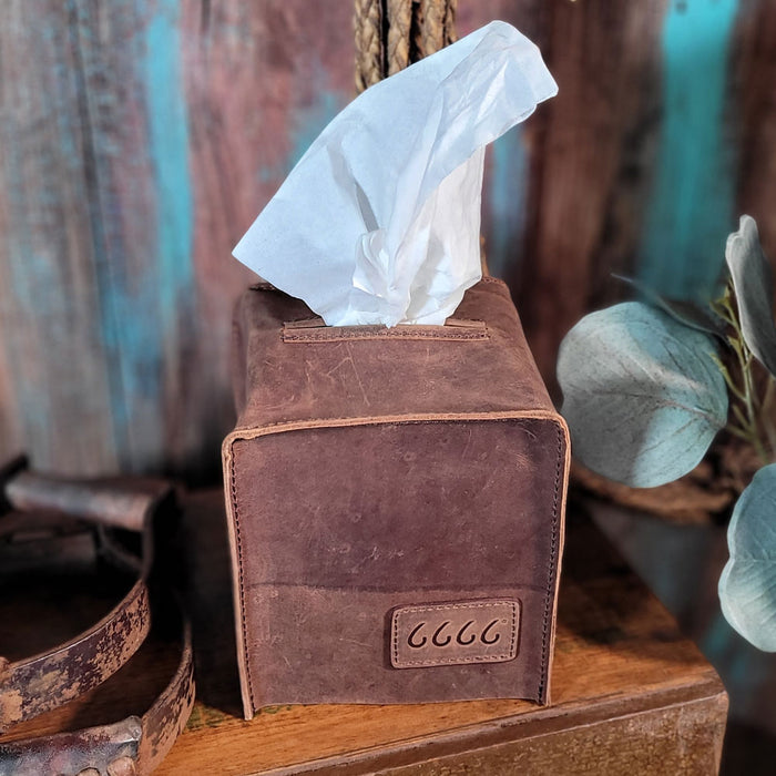 6666 Collection Leather Tissue Box Cover HOME & GIFTS - Home Decor - Decorative Accents 6666 Collection
