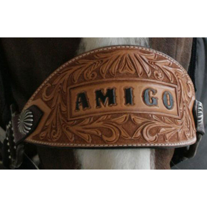 Trophy Bronc Halter with Starburst Conchos Customs & Awards - Halters Custom