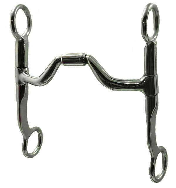Performance Pony Co. Whoa Trigger Low Port W/Roller Tack - Bits Performance Pony Co.