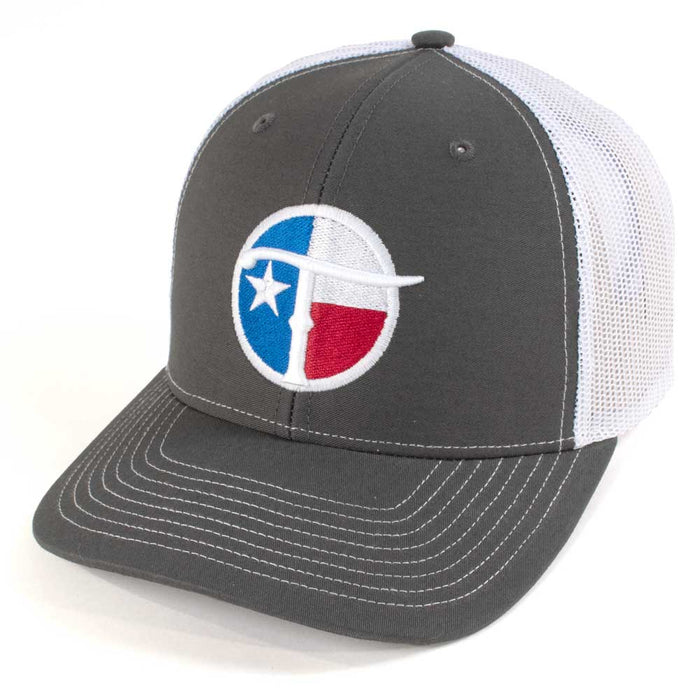 Teskey's Texas Flag 3D Circle T Logo Cap TESKEY'S GEAR - Baseball Caps Teskey's