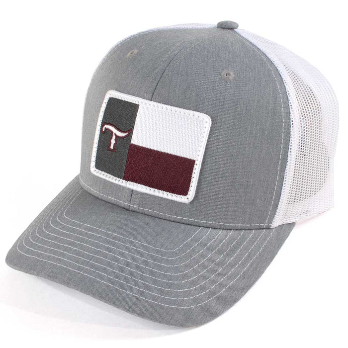 Texas T Flag Cap - Maroon TESKEY'S GEAR - Baseball Caps Teskey's