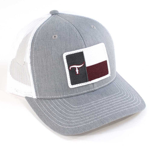 Texas T Flag Cap - Maroon TESKEY'S GEAR - Baseball Caps Teskey's