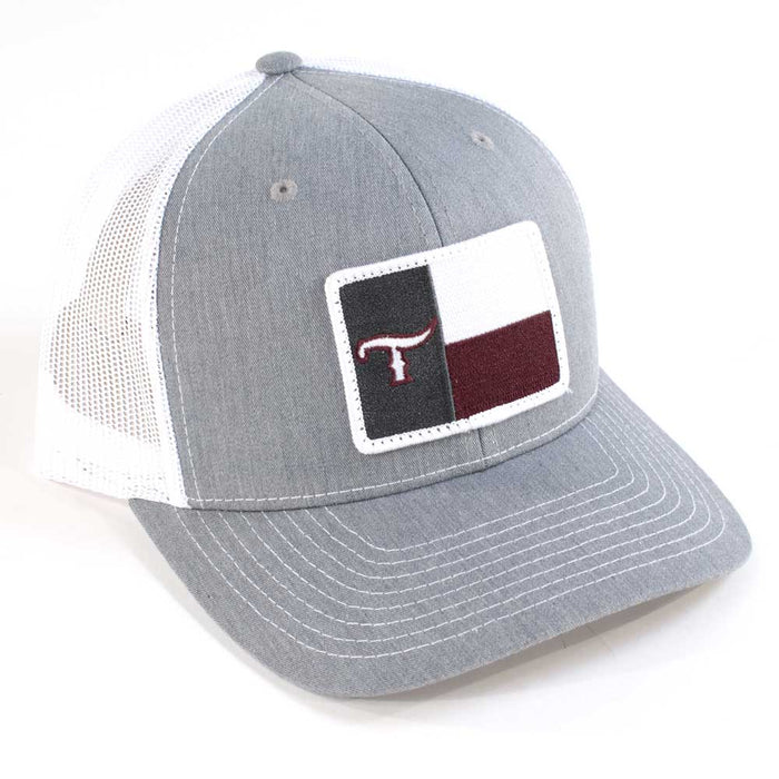 Texas T Flag Cap - Maroon TESKEY'S GEAR - Baseball Caps Teskey's