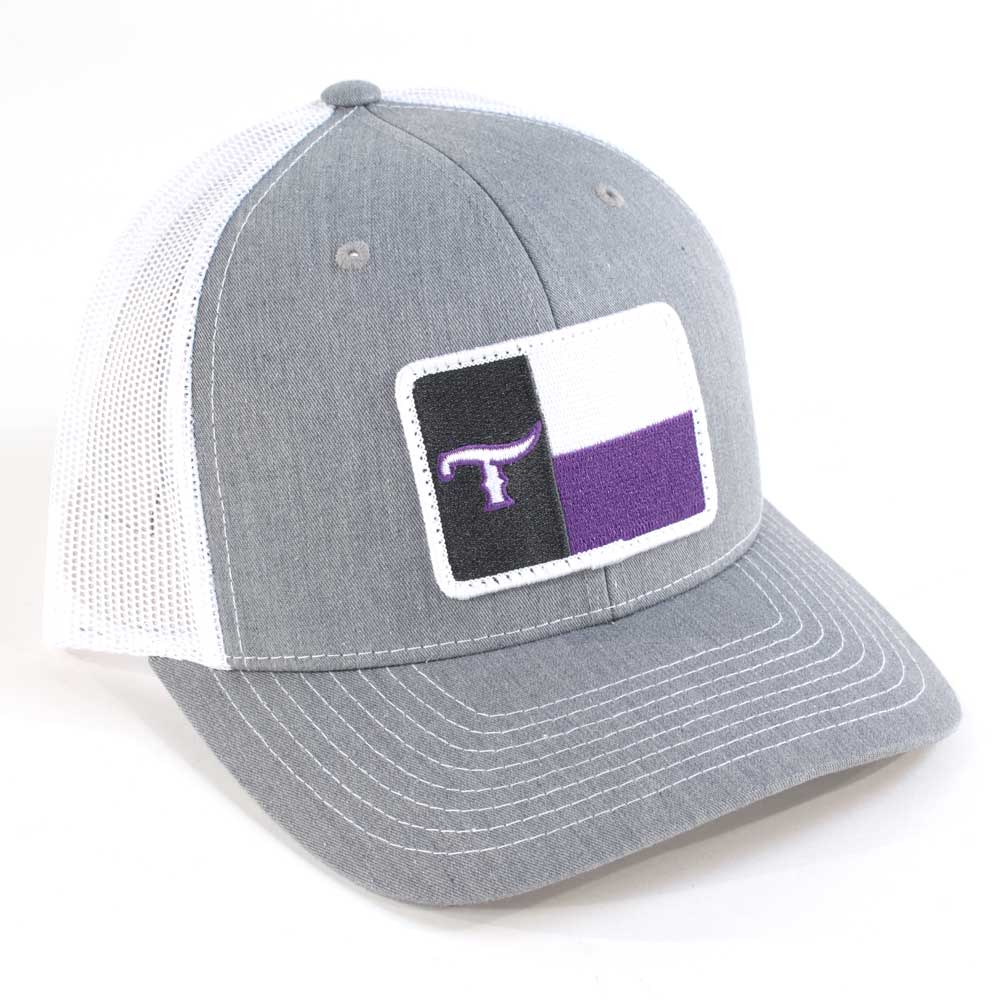 Teskey's Texas T Flag Cap Purple TESKEY'S GEAR - Baseball Caps Richardson   