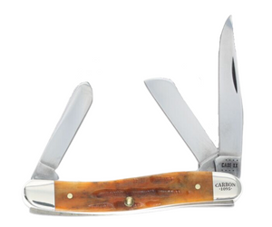 Smoky Valley Sunset Autumn Bone Medium Stockman Knives Case