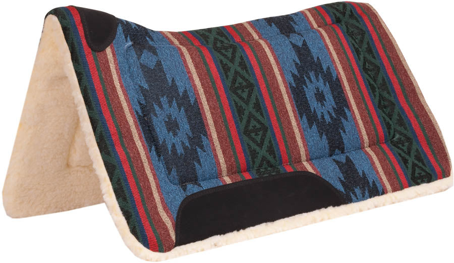 Mustang Sierra Herculon Contoured Pad Tack - Saddle Pads Mustang Lobo Rustic