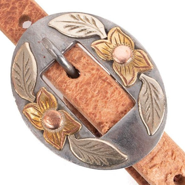 Teskey's Premium Floral Buckle Tack - Conchos & Hardware Teskey's 3/4"