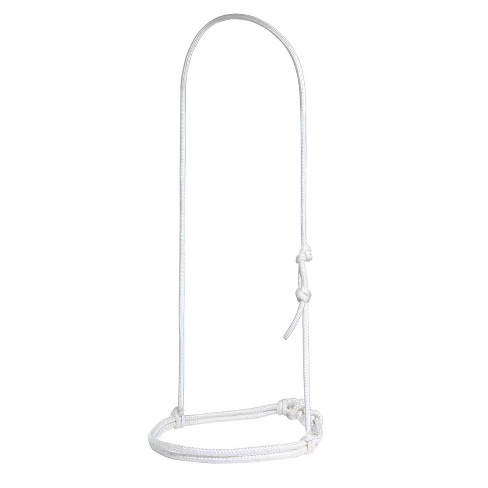 Professional's Choice White Cord Cavesson Tack - Nosebands & Tie Downs Professional's Choice