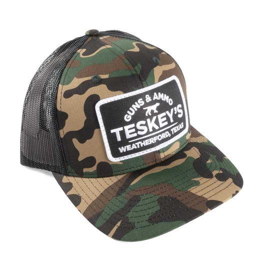 Teskey's G&A Patch Cap - Green Camo/Black TESKEY'S GEAR - Baseball Caps Teskey's
