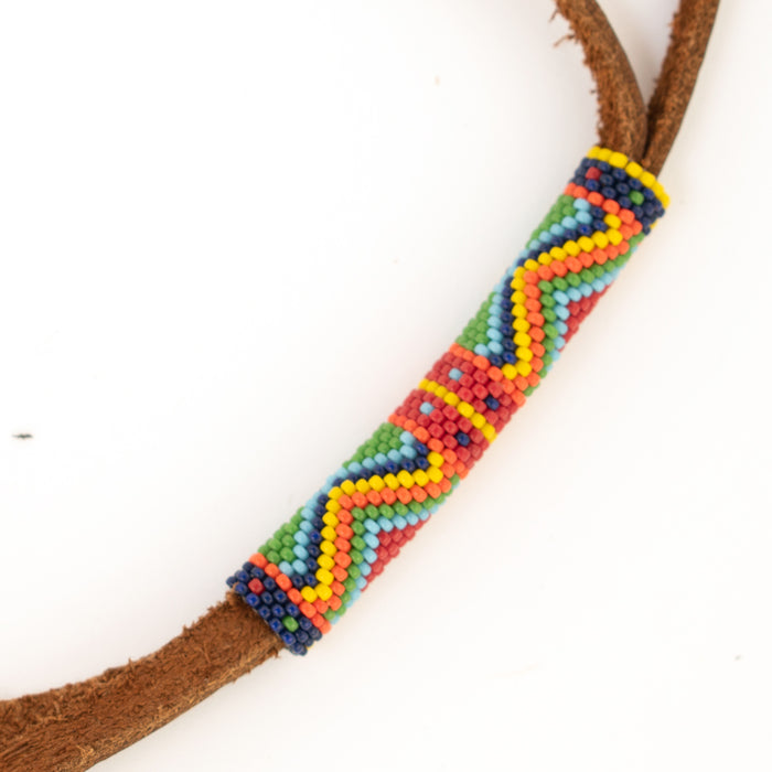 Love Tokens Peyote Stitch Bolo Tie WOMEN - Accessories - Jewelry - Necklaces Love Tokens