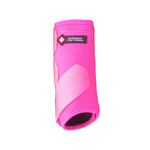 Performance Pony Leg Boot for Horses Tack - Leg Protection Performance Pony Co. XS Pink