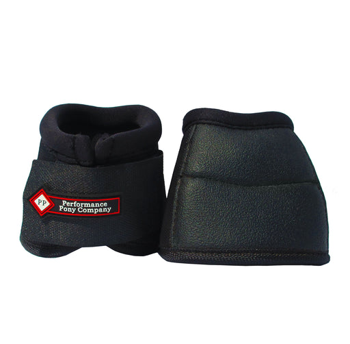 Performance Pony No-Turn Bell Boot Tack - Leg Protection Performance Pony Co. Black XS