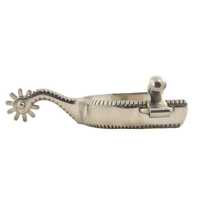 Metalab Engraved Edge Mens Spurs Tack - Spurs Metalab