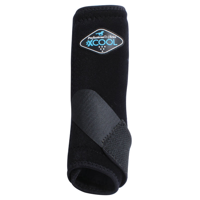 Professional's Choice 2XCool Sports Medicine Boot 2-Pack Tack - Leg Protection Professional's Choice XS Black