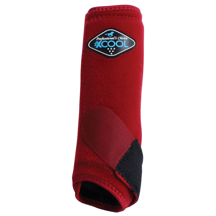 Professional's Choice 2XCool Sports Medicine Boot 2-Pack Tack - Leg Protection Professional's Choice S Crimson Red
